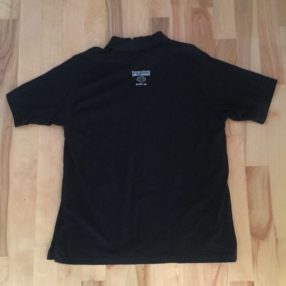 Men’s Harley Davidson collared work golf polo shir - Picture 6 of 8